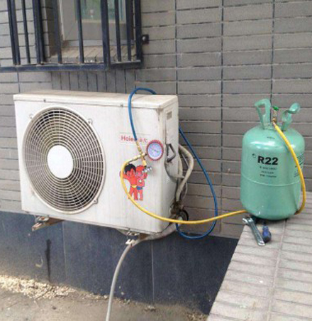 乌拉特中空调加氟